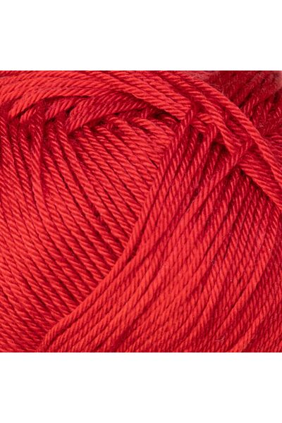 LaVita Yarn Τριαντάφυλλο Amigurumi, Punch, Etamin, Πλεκτό Χέρι Σπάνι Taka Yarn (3021-κόκκινο)