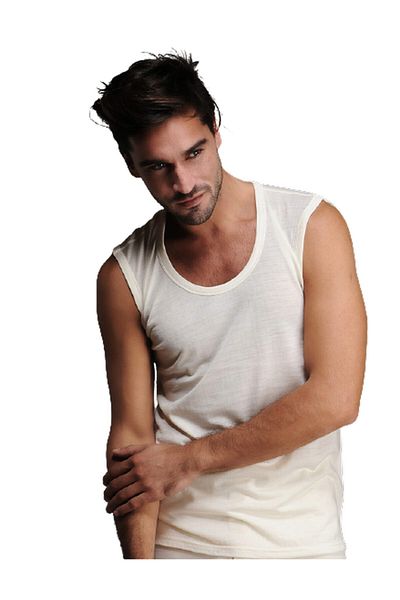 Hasyün Μάλλινο εσώρουχο εκρού χρώματος