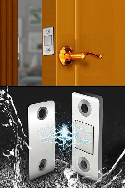 safestore 3 buc. Capac ușă multifuncțional Sertar dulap Mobilier Opritor Închidere Magneți