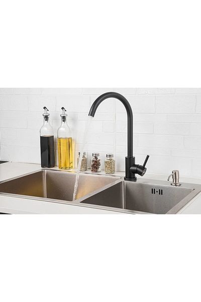 Sardıcı Amon Series Black Kitchen Sink Faucet