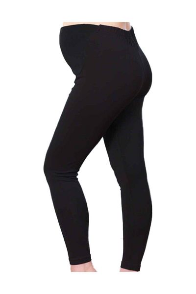 bonbonetti chocolate baby&kids Pantaloni de legging pentru gravidă cu talie reglabilă din bumbac organic
