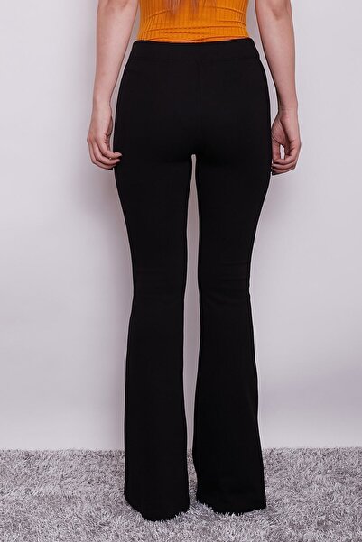 jilly jo Γυναικείο Ατσάλινο Παντελόνι Flare Leg