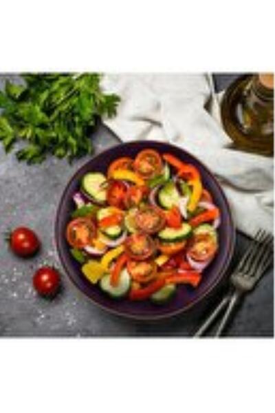 The Mia Deep Salad Bowl 27 Cm Purple Dep0014