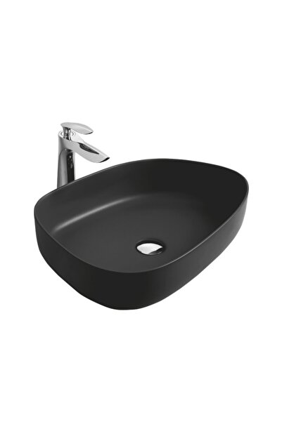 Duru Matt Black Çanak Lavabo