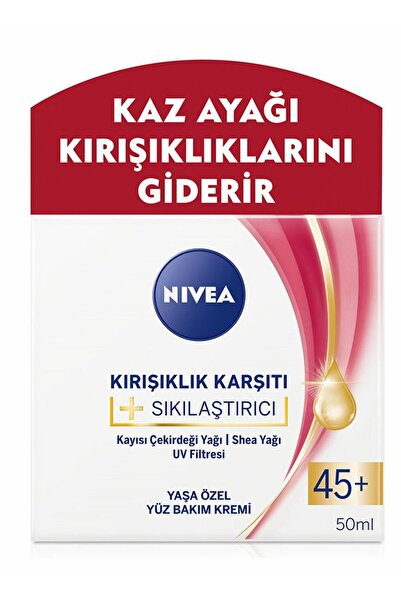 NIVEA Marka: Kırışıklık Karşıtı Sıkılaştırcı Yaş 45+ Krem 50 Ml Kategori: El Kremi