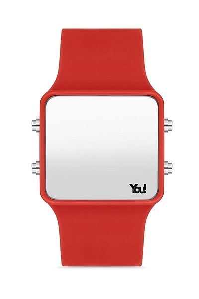 You Watch Yw1103 LED ساعة يد حمراء صغيرة