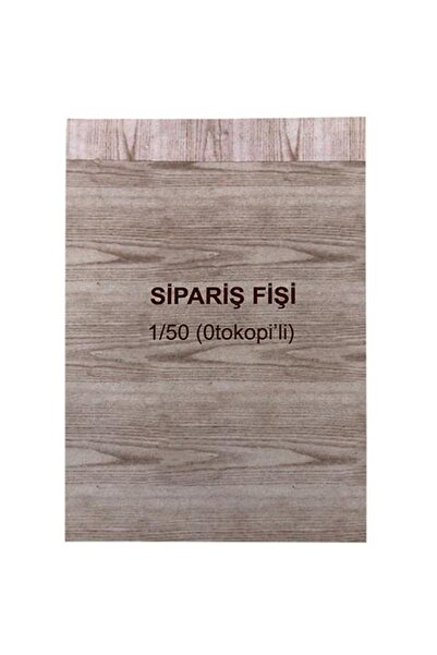 Dilman Marka: Sipariş Fişi 1/50 2 N Otokopili Kategori: Resmi & Ticari Evraklar