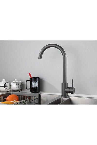 Sardıcı Black Kitchen Faucet