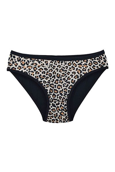 MODY 3 Pieces Leopard Bikini Panties
