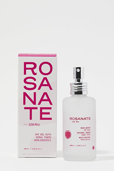 Rosanate 320mhz Tam Yağlı Gül Suyu Tonik