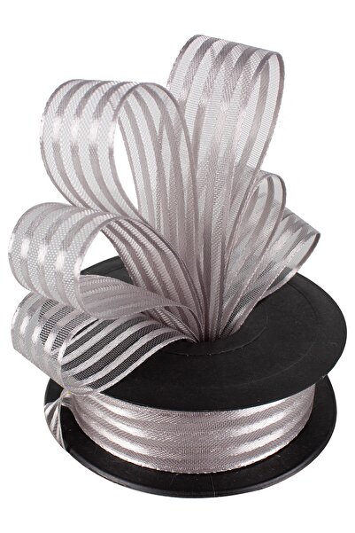 Kına Atölyesi شريط شيفون مخطط 20 متر 2.5 سم