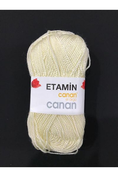 canan Etamine, Cross Stitch and Punch Thread - Cream