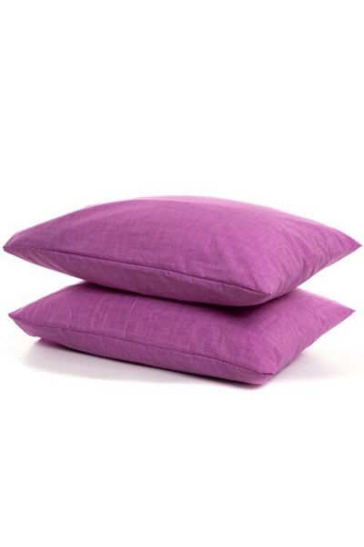 MERTİM Μαξιλαροθήκη Mer-tim 2 τεμαχίων 50x70 Ranforce Purple