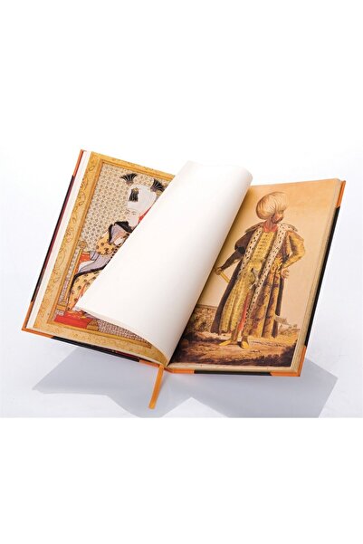 Le Color Osmanlı Kaftan Journal Çizgili Sultan Yeşil
