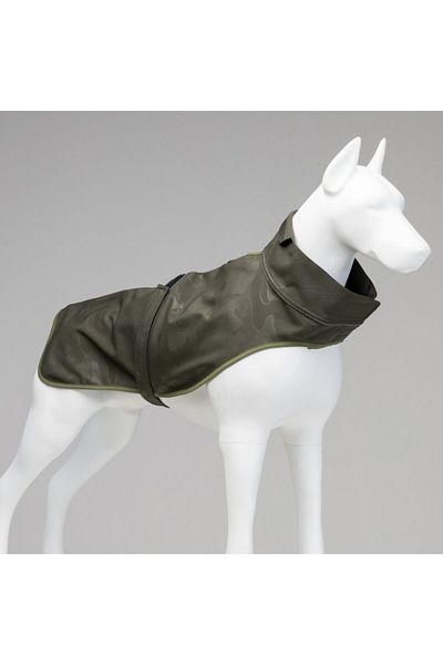 Lindodogs Softshell Army Green Dog Raincoat (small, Medium and Large Breed)