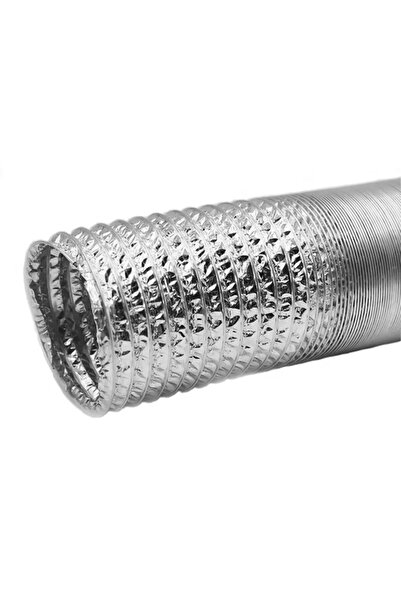 Flexiva Alüminyum Esnek Baca , Davlumbaz, Aspiratör Borusu 1,5 Metre Çap 127mm
