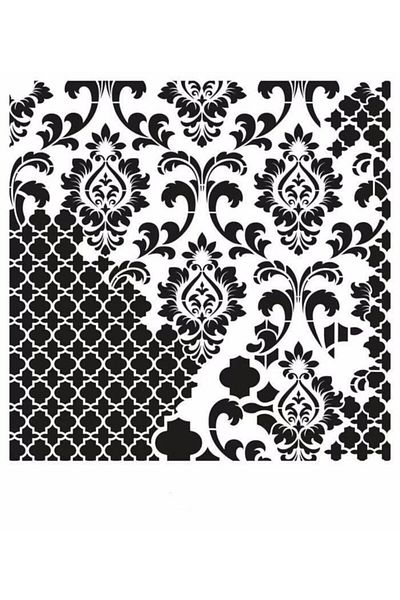 Cadence Grunge Stencil Gcs-1 45x45
