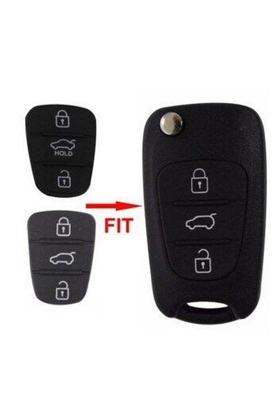 Favori Auto Parts Hyundai I20,i30 3 Button Key Rubber