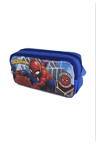 Hakan Çanta Spiderman Pencil Case Double Compartment Spiderman Pencil Case