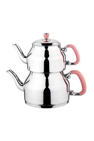 Özkent Özkent K-330 Sembol Mini Teapot - Pink Handle