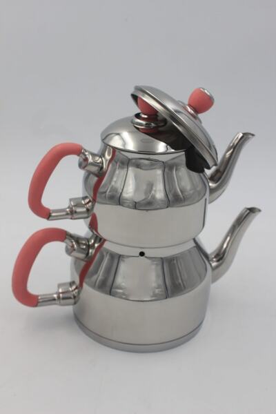 Özkent Özkent K-330 Sembol Mini Teapot - Pink Handle