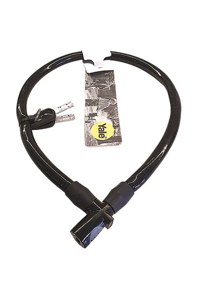 Yale kilit Yale Cable Bicycle Lock-with key-black