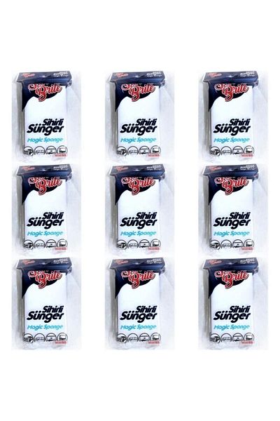SUN BRİTE White Magic Sponge Magic Sponge X9