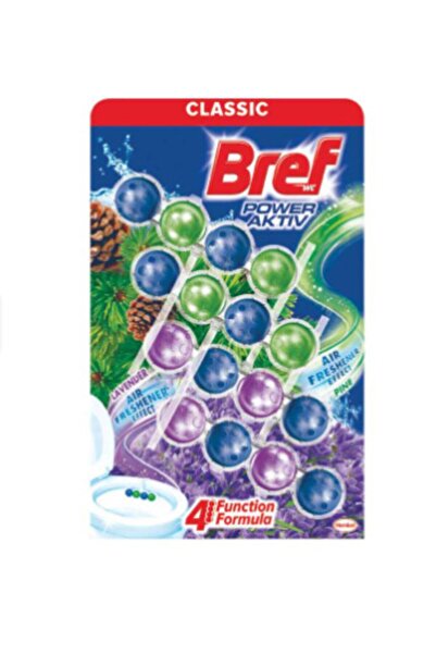Bref Power Aktiv Klozet 4*4*4'lü Blok Çam Ve Lavanta