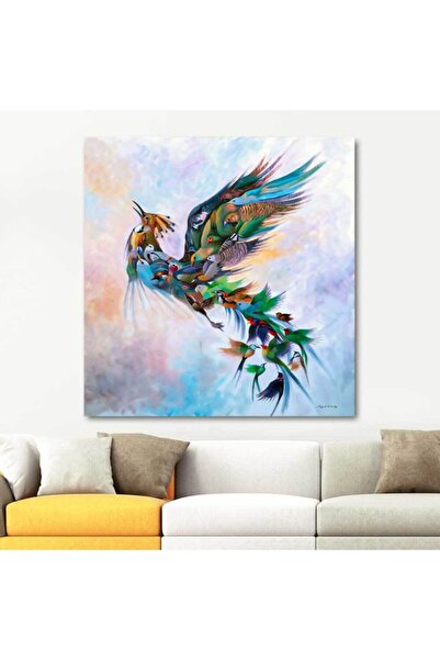 StellaStore Anka Kuşu Kanvas Tablo