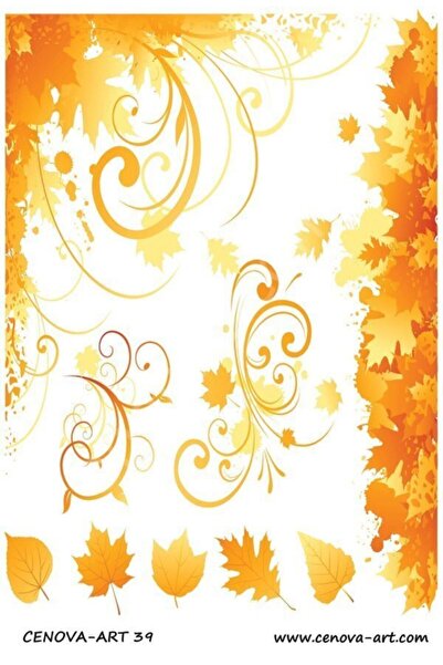 Cenova Art Dekupaj Kağıdı 039