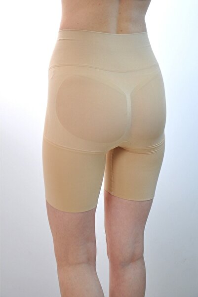 bejamonti Kalça Kaldırıcı Popo Destekli Yüksek Bel Dikişsiz Seamless Ten Korse Tayt