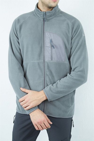 Alpinist Motus Full Zip Polar Gray Melange