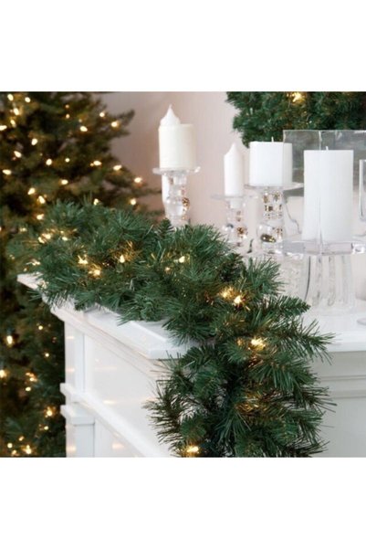 Party Country New Year's Pine Branch 160 Cm Garland 70 Branches - Decorations Not Included