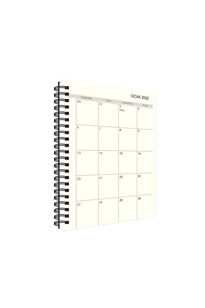 KESKİN COLOR 17x24 2022 Weekly Mn Agenda - Line