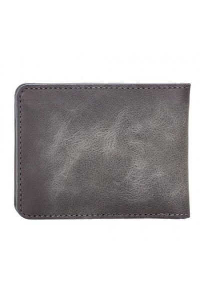 PLM Men's Gray Pier Leather Wallet - TN18EF