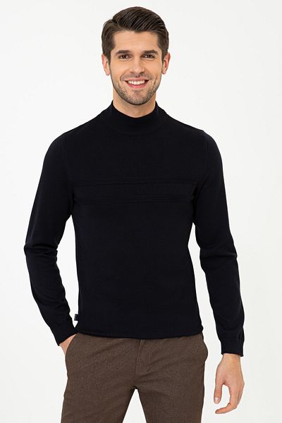 Pierre Cardin Мъжки пуловер в тъмносин цвят G021SZ0TK.000.1388107