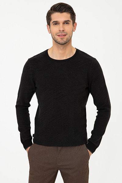 Pierre Cardin Black Men's Sweater G021SZ0TK.000.1388105