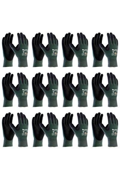 ATG Maxiflex® Cut™ 34-8743 Palm Kesilmeye Dayanıklı Eldiven Large No:9 12 Çift