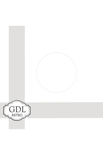 GDL Retro 33 Lük Plak Kılıfı - 10 Adet (200 Gr Kağıt)