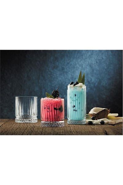 Paşabahçe Elysia 18 Piece Glass 3 Size Soft Drink Glass Set