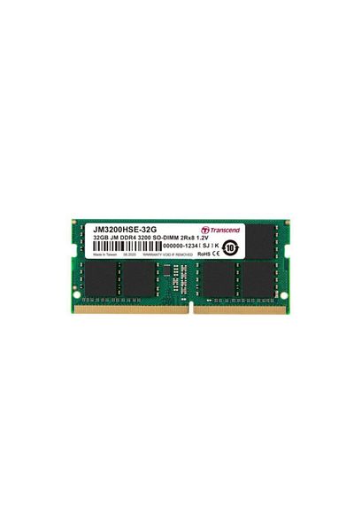 Transcend Jm3200Hse-32G 32Gb Ddr4 3200Mhz Cl22 1.2V Acer Compatible Notebook Ram