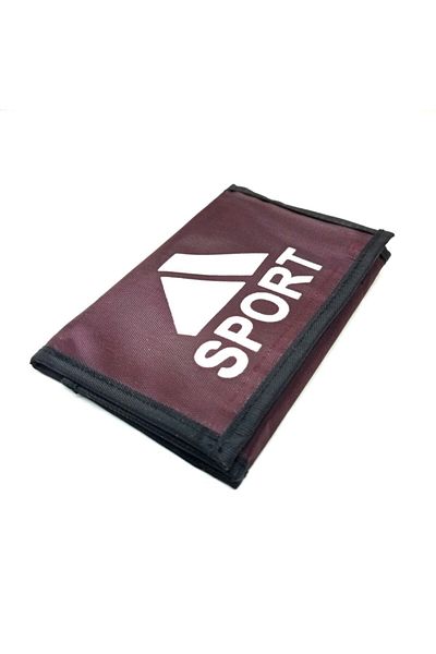 MKM MAN Burgundy Fabric Wallet