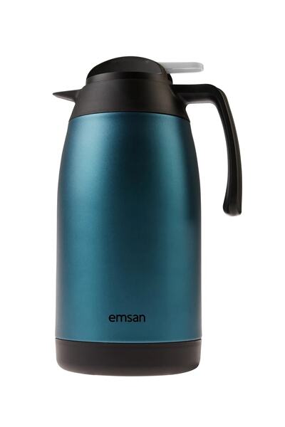 Emsan New Vega Çelik Termos 2.1 Litre (lt) Safir
