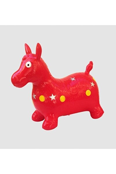 duruustore Şişme Zıp Zıp Pilates & Jimlastik Hayvanı Eşşek Turuncu Zıp Zıp Ha...