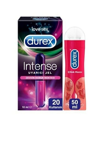 Durex Intense Uyarıcı Jel Play Kayganlaştırıcılı Jel Çilek Hazzı
