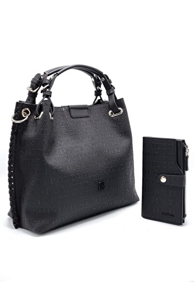 Just Polo Kadın Çanta Cüzdan Takımı Ayarlanabilir Uzun Askısı Bulunmaktadır