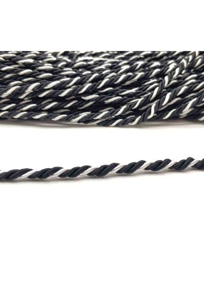 Selderesi 5 Metre Tesbih Püskül Yapımı Için Ip Kıvrımlı Burgu Kordon Ipi