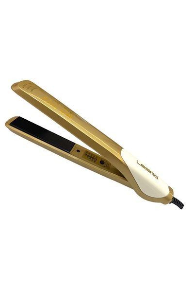 Lesima Ls-coffee Hair Curling Iron and Straightener