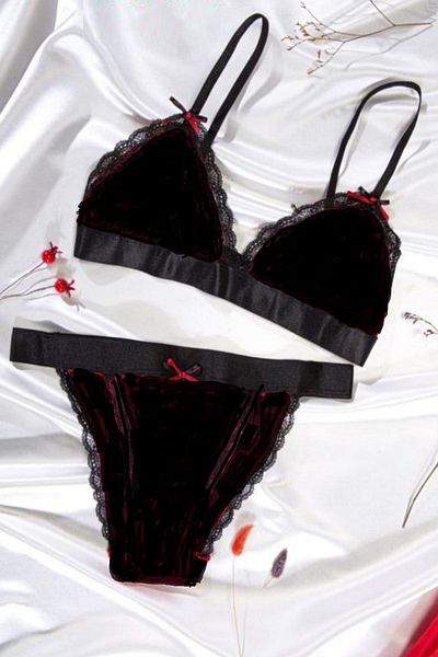 WANNA Σετ σουτιέν Wonna Unfilled Velvet