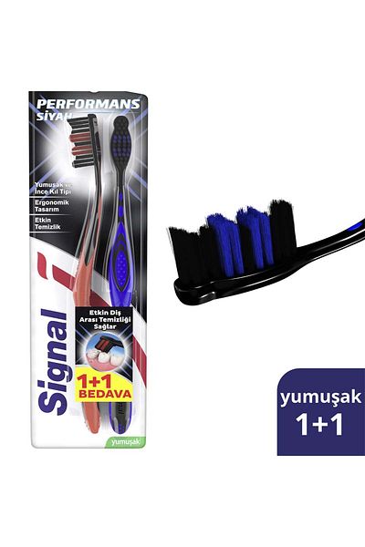 Signal Black 1 1 Toothbrush